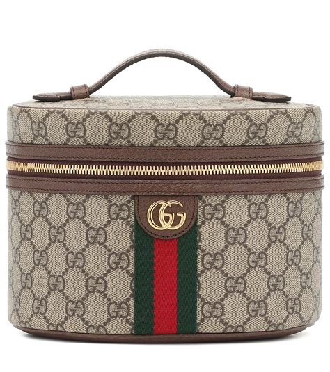 gucci cosmetic vanity case|Gucci make up case.